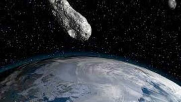 Asteroide rasando a terra