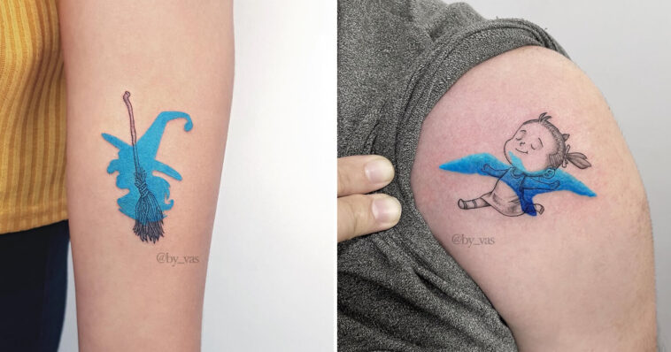 este artista cria tatuagens