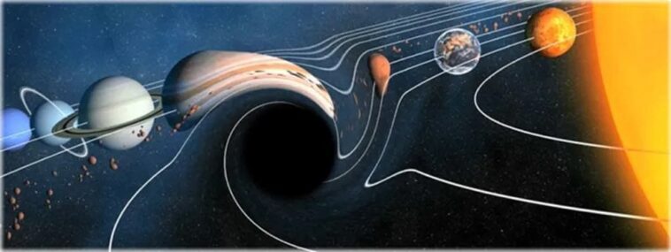 Buraco Negro no Sistema Solar E